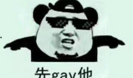 抽雪茄戴墨镜表情包