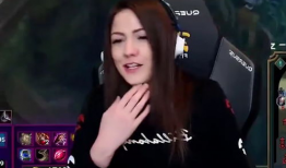 lol女主播当众日狗